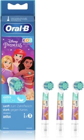 Oral-B Kids Mix Cars/Mickey/Princess Kinder-Ersatzbürste, 3 Stück