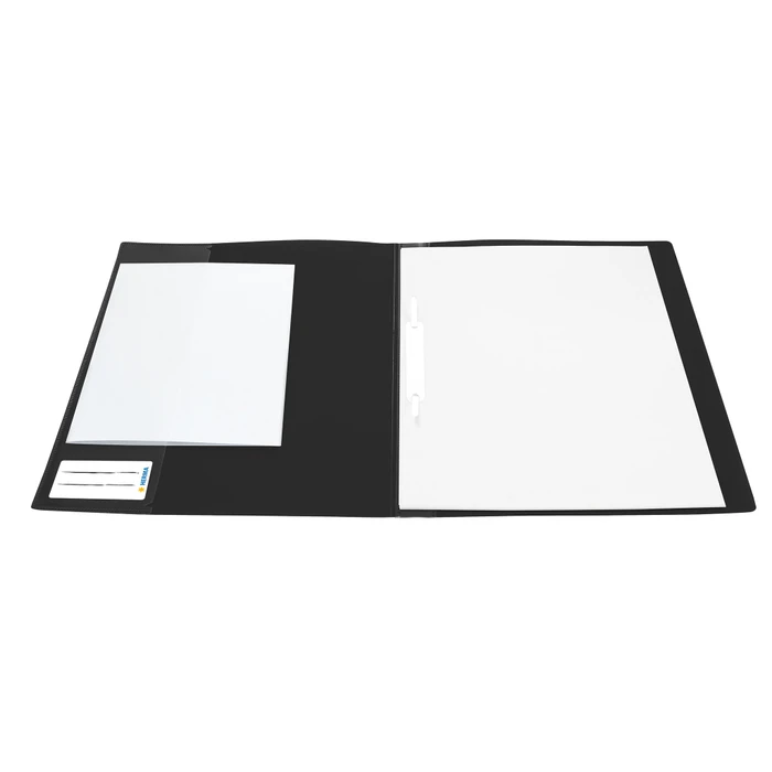Herma Schnellhefter, A4, schwarz/transparent