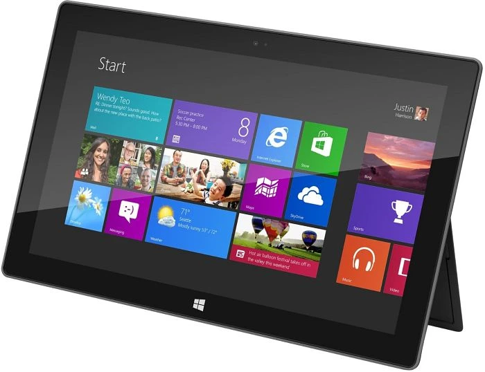 Microsoft Surface RT, Tegra 3 T30L, 2GB RAM, 64GB