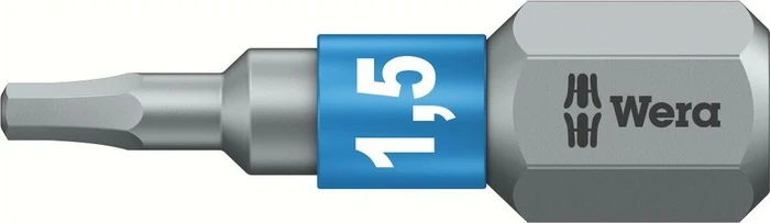 Wera 840/1 BTZ Innensechskant Bit 1/4", 1.5x25mm, 1 Stück