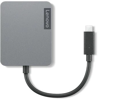Lenovo Powered USB-C Travel Hub Gen 2, USB-Hub, USB-C 3.0 [Stecker]