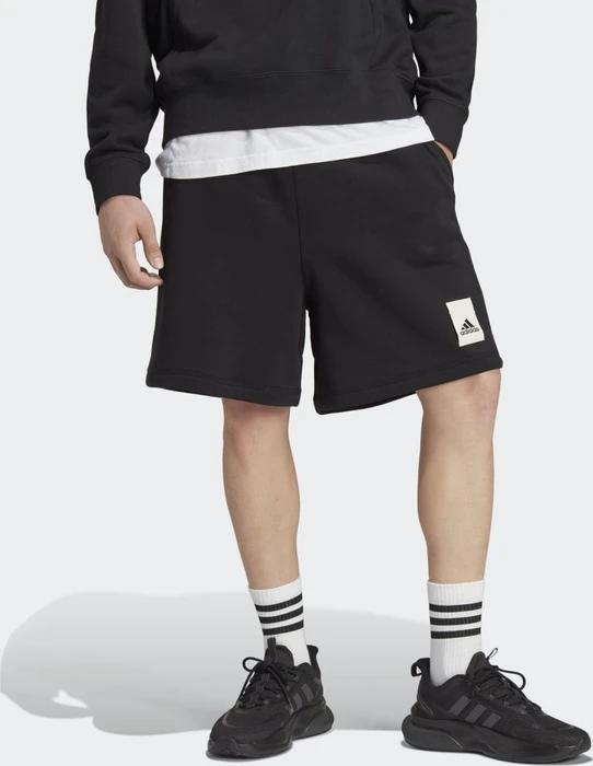 adidas Lounge Fleece Shorts schwarz (Herren)