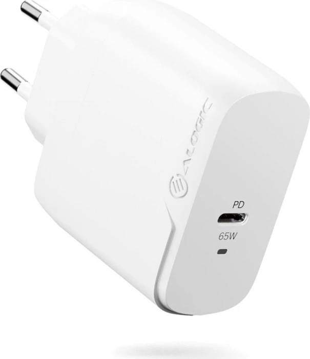 Alogic 1X65 Rapid Power 65W GaN Charger weiß