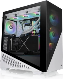 Thermaltake Divider 370 TG ARGB Snow Edition, weiß, Glasfenster (CA-1S4-00M6WN-00)