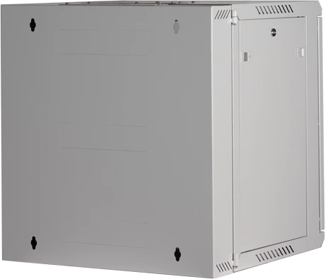 Rockstable 19" Wandschrank 12HE, Sicherheitsglastür, IP2X, weiß, 600mm tief