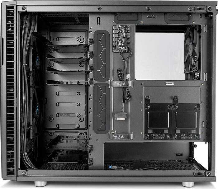 Fractal Design Define R6 Gunmetal TG, Glasfenster, schallgedämmt