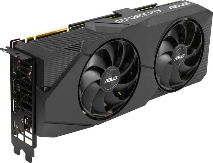 ASUS Dual GeForce RTX 2080 Advanced EVO, DUAL-RTX2080-A8G-EVO, 8GB GDDR6, HDMI, USB-C, 3x DP