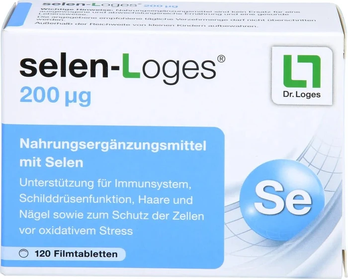 Selen-Loges 200µg Filmtabletten, 120 Stück
