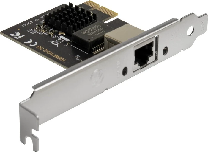 Inter-Tech Argus ST-7266 2.5G LAN-Adapter, 1x RJ-45, PCIe 2.1 x1