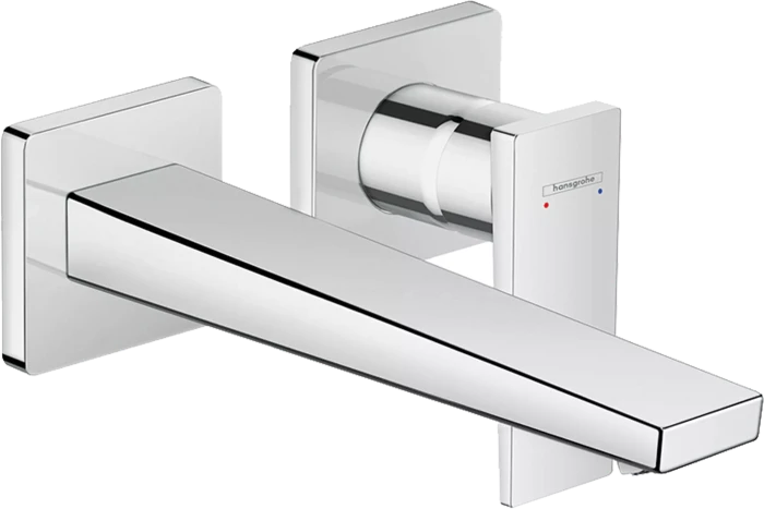 Hansgrohe Metropol Unterputz für Wandmontage Select mit Hebelgriff und Auslauf 22.5cm chrom