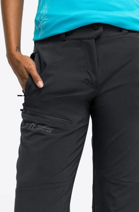 Maier Sports Latit Hose lang schwarz (Damen)