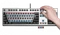Cooler Master CK351, LEDs RGB, schwarz/silber, LK DarGo Optical BROWN, USB, DE Vorschaubild