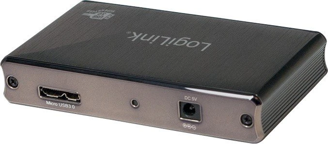 LogiLink Aluminium USB-Hub, 4x USB-A 3.0, USB 3.0 Micro-B [Buchse]