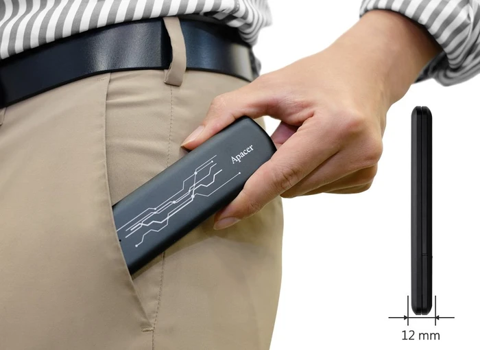 Apacer AS722, 1TB, USB-C 3.1