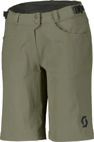 Scott Trail Flow Fahrradhose kurz hay green (Damen)