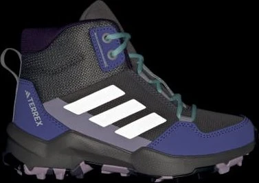 adidas Terrex AX4R Mid grey four/matte silver/semi flash aqua (Junior)