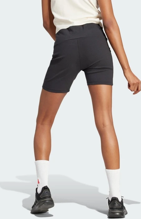 adidas Lounge Ribbed High-Waist Hose kurz black (Damen)