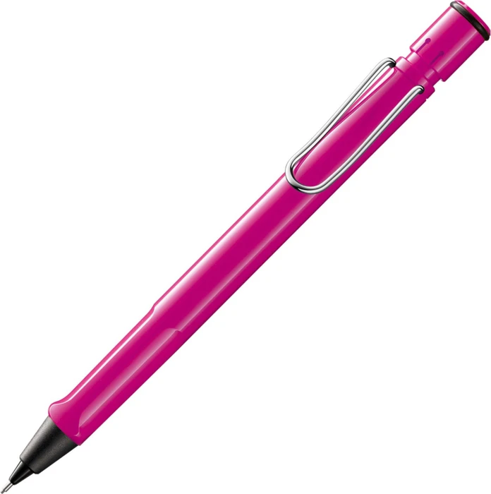 Lamy Safari Druckbleistift F 0.5mm graphit, pink, Radierer