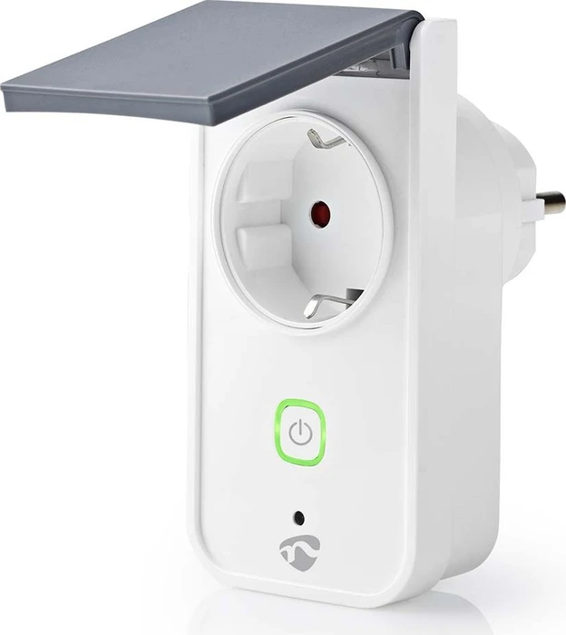Nedis WLAN Smart-Steckdose Outdoor, 3680W, Typ F, Smart-Steckdose