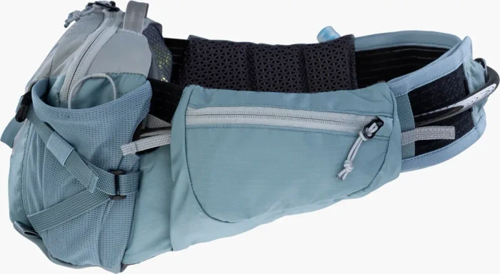 Evoc Hip Pack Pro 3 mit Trinksystem stone/steel