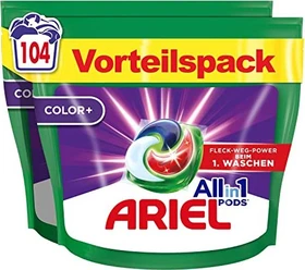 Ariel Color+ Allin1 Pods Waschmittel, 104 Stück