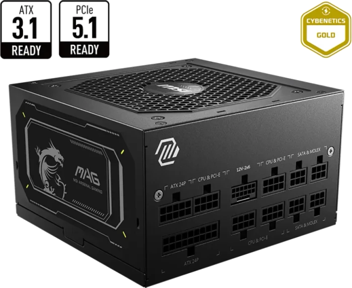 MSI MAG A750GL PCIE5 II 750W, ATX 3.1