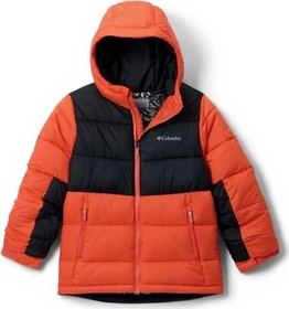 Columbia Pike Lake II Puffer Hooded Jacke zing/black (Junior)
