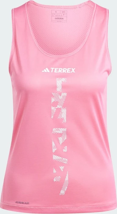 adidas Terrex Xperior Singlet Laufshirt ärmellos pink fusion (Damen)