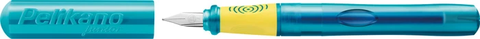 Pelikan Pelikano Junior türkis, rechte Hand, Anfänger, Faltschachtel