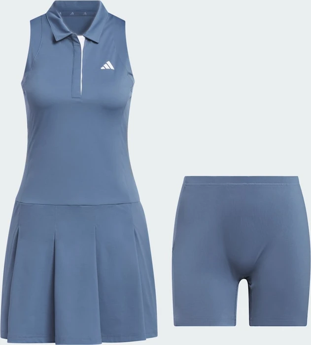 adidas Women's Ultimate365 Tour Pleated Kleid preloved ink (Damen)