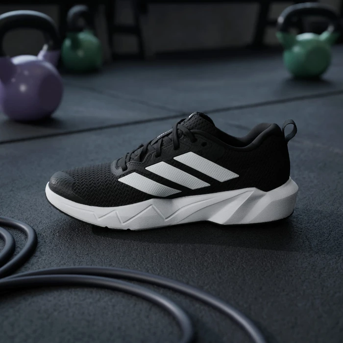 adidas Rapidmove Go core black/cloud white/silver metallic (Damen)