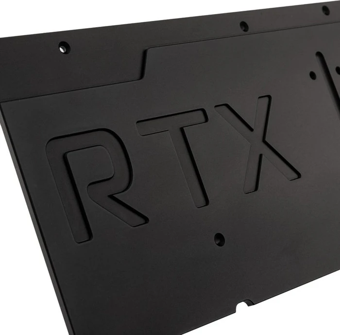 Watercool Heatkiller V eBC GPU Backplate RTX 3080/3090, Black