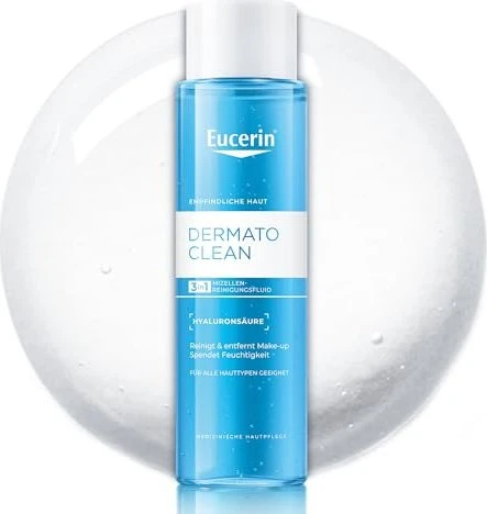 Eucerin DermatoCLEAN Hyaluron Mizellen-Reinigungsfluid, 400ml