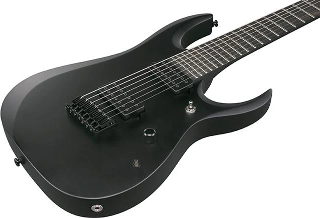 Ibanez RGDRB71 BKF Black Flat