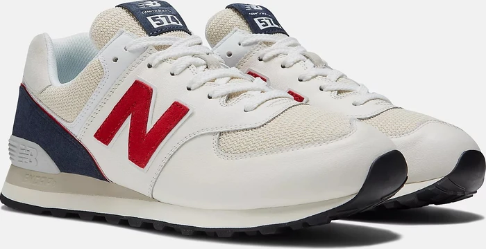 New Balance 574 sea salt/nb navy (Herren)