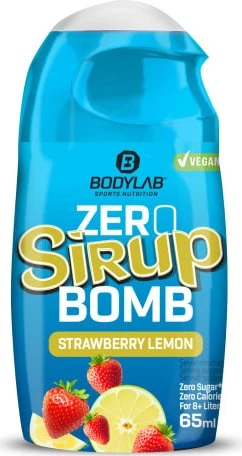BodyLab24 Zero Sirup Bomb Erdbeer/Zitrone 65ml