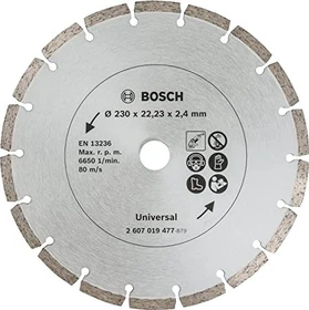 Bosch DIY Baumaterial Diamanttrennscheibe, 230x2.4x22.23mm, 2 Stück