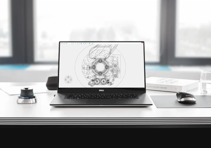 3Dconnexion SpaceMouse Wireless Kit 2 Bluetooth Edition, USB-A/Bluetooth