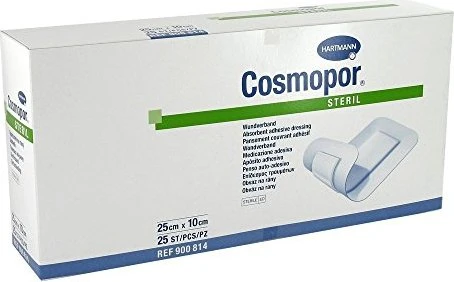 Hartmann Cosmopor E Wundverband steril, 10 x 25cm, 25 Stück