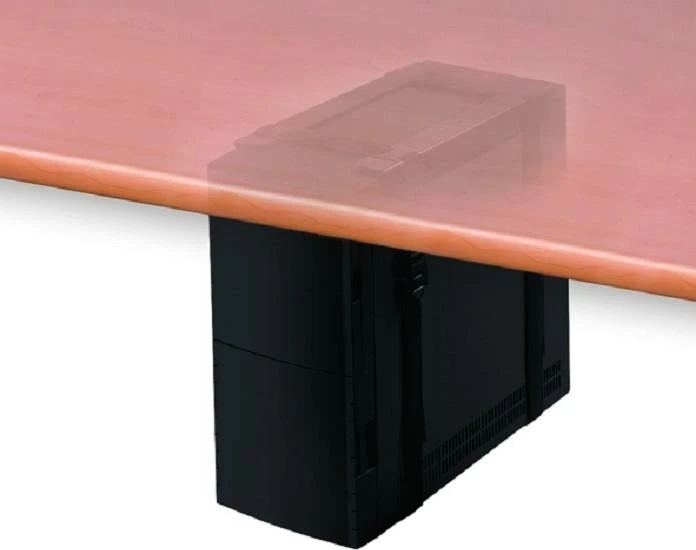 Neomounts CPU-D025BLACK PC-Halterung, Untertischmontage, schwarz