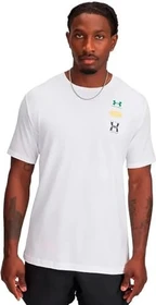 Under Armour Evol Logo Funktionsshirt kurzarm white/midnight navy (Herren)