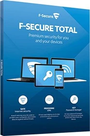 F-Secure Total Security & VPN, 10 User, 1 Jahr, ESD (multilingual) (Multi-Device)
