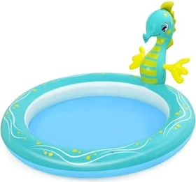 Bestway Seepferdchen Planschbecken oval 188x160x86cm