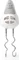 Nedis KAHM100CWT Handmixer Vorschaubild