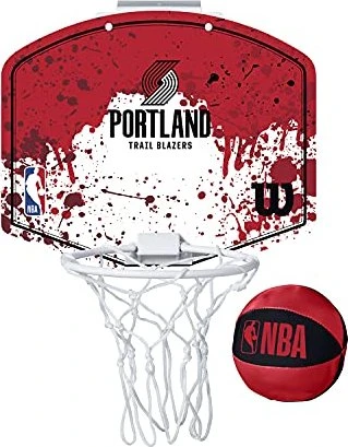 Wilson NBA Team Mini Portland Trail Blazers Basketballkorb