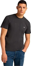 Lee Patch Logo T-Shirt kurzarm washed black (Herren)