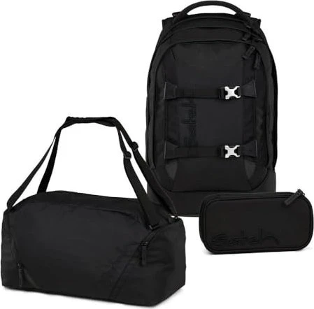 Satch Pack Nordic Black Schulrucksack