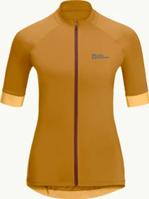 Jack Wolfskin Gravex FZ Trikot kurzarm salted caramel (Damen)