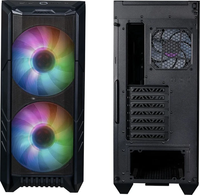 Cooler Master HAF 500, schwarz, Glasfenster