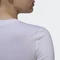adidas Techfit Training Kompressionsshirt kurzarm weiß/schwarz (Damen) Vorschaubild